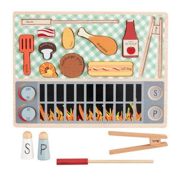 NEW Mud Pie | Grillin’ Time Puzzle NWT - Picture 2 of 5